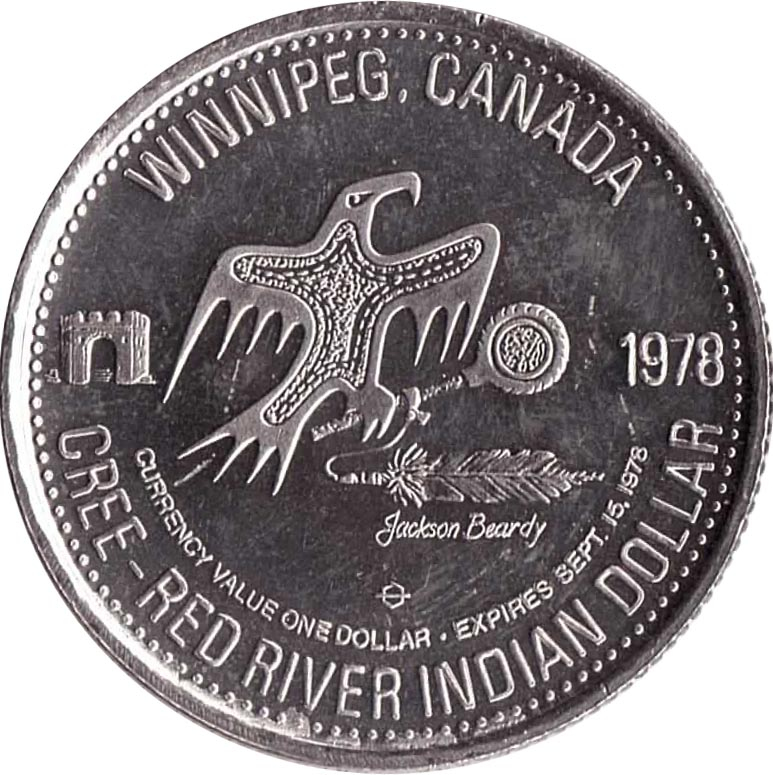Royal Canadian Mint - Cree red River Indian Dollar