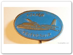 Fokker Friendship - blauw