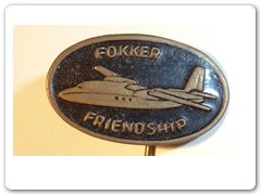 Fokker Friendship - zwart
